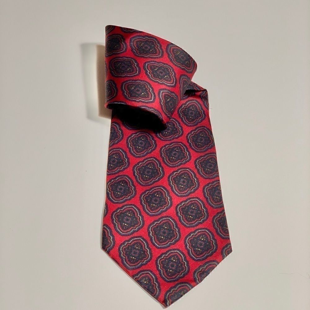 ARTISAN SILK MEN'S TIE NEWBURY STREET BOSTON MA